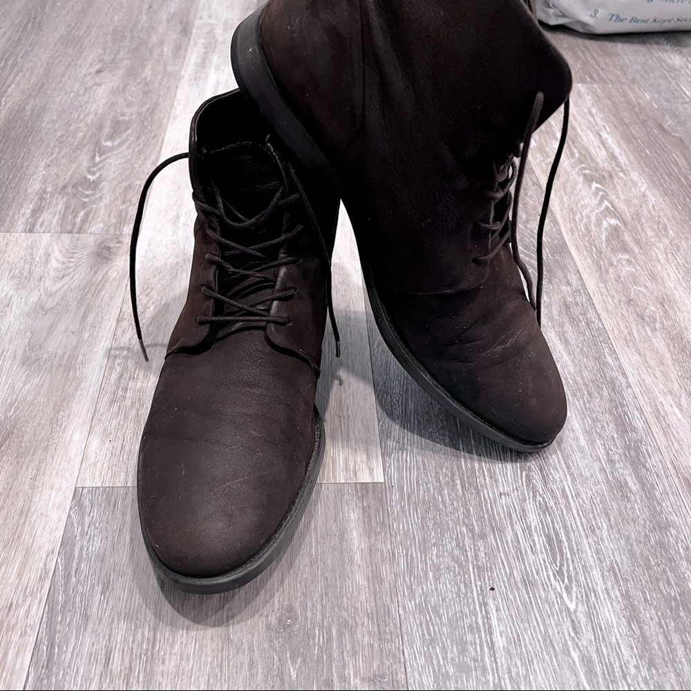 ZARA Men’s Brown suede boots, 44